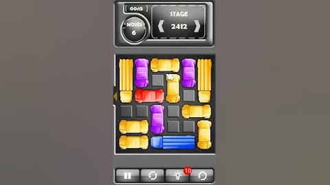 Stage 2412 - Unblock Car - 3 Stars Guide - Hard Level - Android App