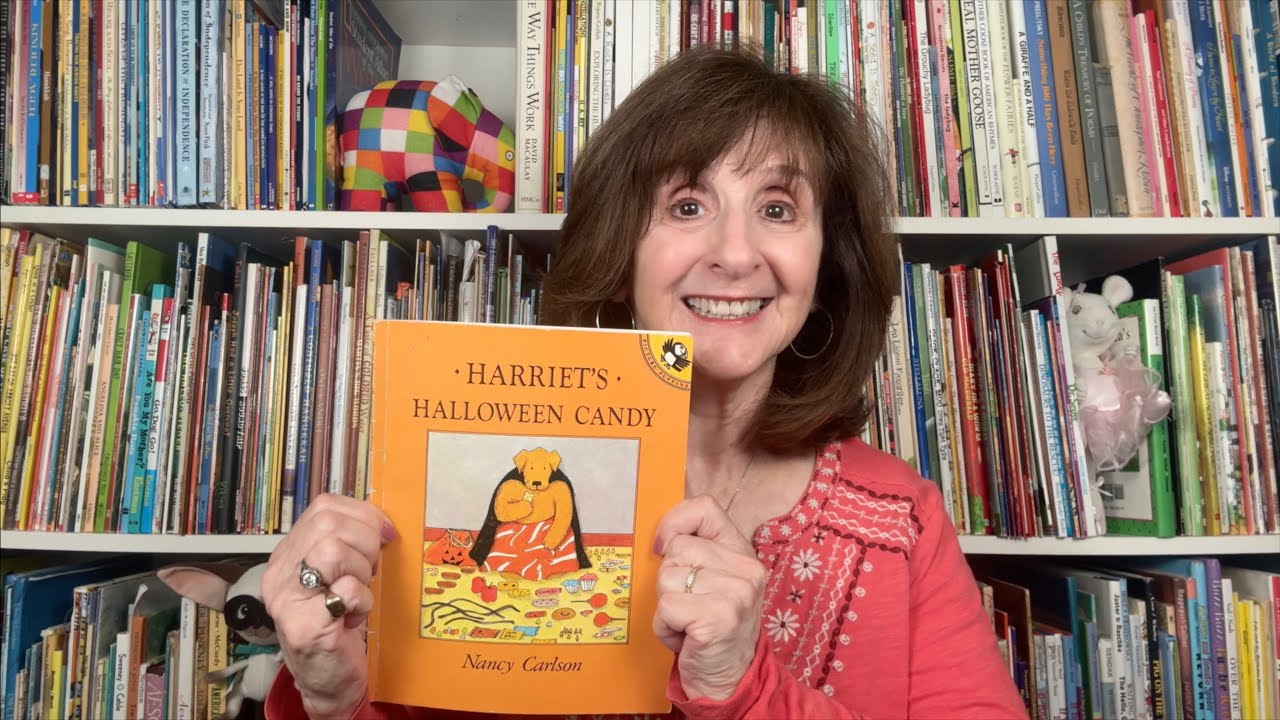 Interactive Read Aloud KIds' Book: HARRIET'S HALLOWEEN CANDY by Nancy Carlson