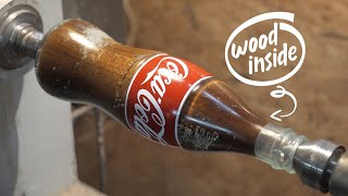 Woodturning - Coca-Cola