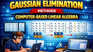 Gaussian Elimination method| Solve System Of Linear Equations|Example  (@EnhanceCodeLearning 