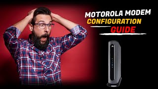 Motorola Modem Router Login, Setup and Configuration Guide screenshot 1