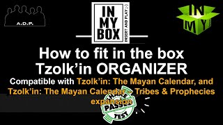 Tzolkin organizer - how to fit in the box