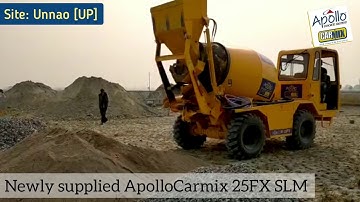 Apollo Carmix 25FX Self Loading Mobile Concrete Mixer