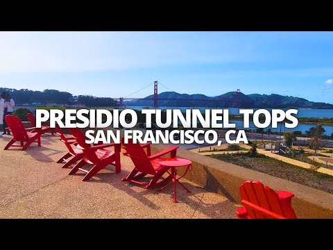 Exploring Presidio Tunnel Tops, San Francisco, CA USA Walking Tour #presidio #presidiotunneltops #sf