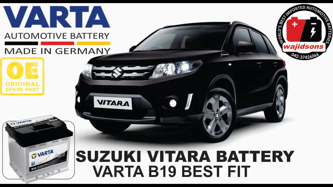 Battery replaced in Suzuki Vitara YouTube