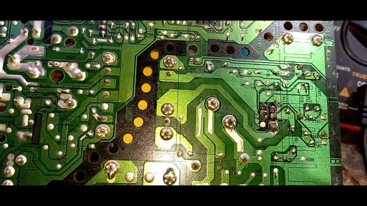 LG SLIM 21 Chassis CW81B indikator kedip 