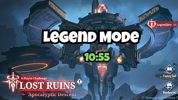 Apocalyptic Descent Legend | 10:55 Bounty Hunter POV | Crystal of Atlan