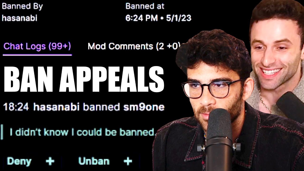 Hasan & AustinShow Review Ban Appeals | HasanAbi Reacts