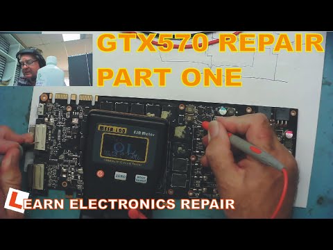 LER #041 How To Diagnose & Repair A Dead Graphics Card GPU Not Detected By PC Nvidea Geforce Part 1.