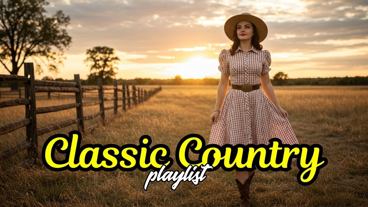 Iconic Classic Country Ballads Timeless Golden Romantic Playlist for Country Music Enthusiasts