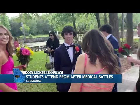 2 Lee County High School students attend prom despite medical battles