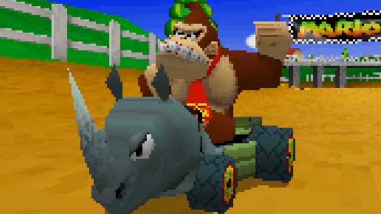 Mario Kart DS - 50cc Shell Cup Grand Prix (Donkey Kong Gameplay)