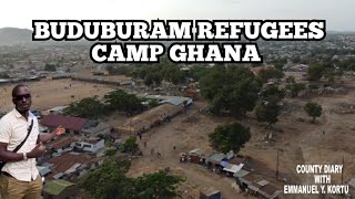 INSIDE BUDUBURAM LIBERIAN REFUGEES CAMP GHANA PART 1