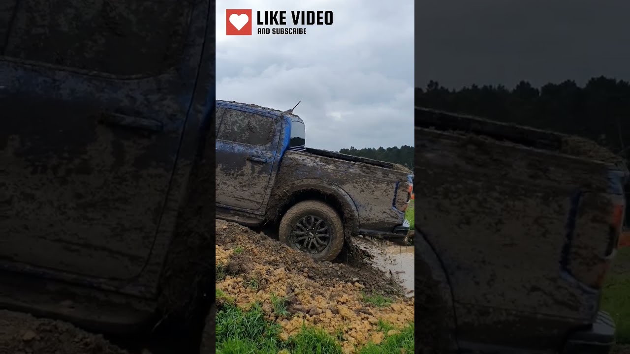 New Gen2 Ranger Raptor wading water and doing some light 4x4 offroading ...