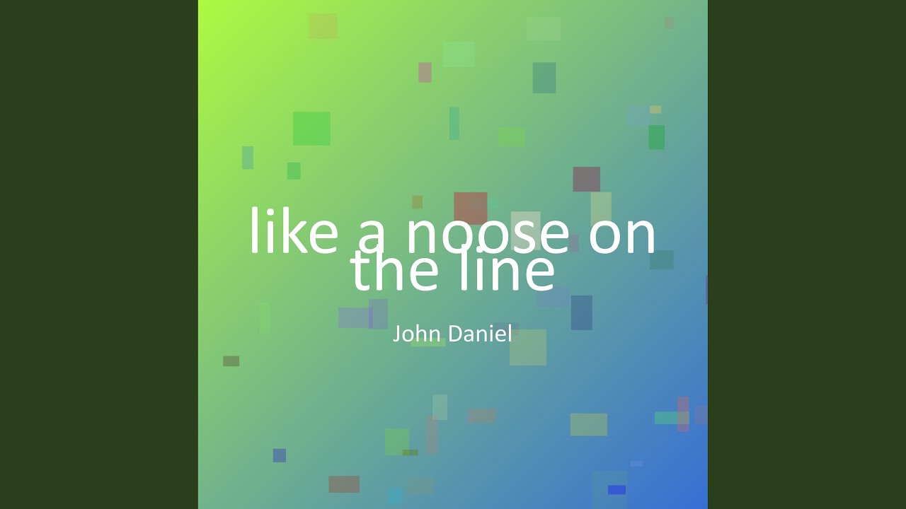 like a noose on the line