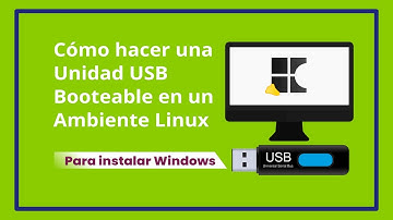 🔥️ Crear USB Booteable Windows 10 desde Ubuntu🔥️