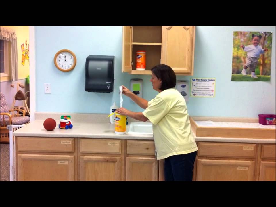 Cleaning the toys in the nursery.wmv YouTube