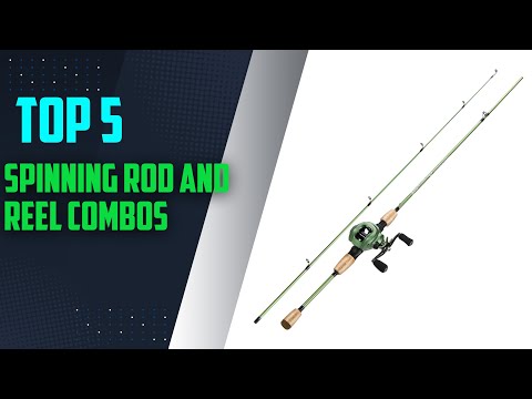 Spinning rod and reel combos, fishing comboo