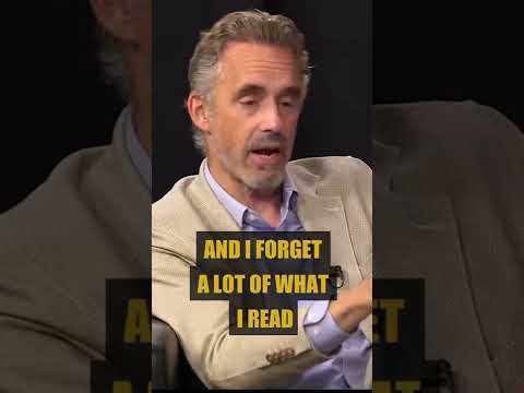 Jordan Peterson Shares A Simple Technique He Uses To Memorize Anything