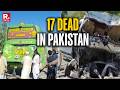 Speeding Minibus in Khyber Pakhtunkhwa Crashes Into Parked Van Killing 17 | Pakistan