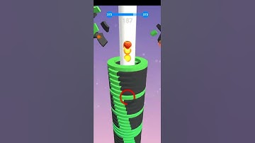 Stack Ball level 372 walkthrough #shorts