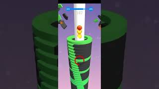 Stack Ball level 372 walkthrough #shorts