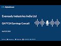 Eveready industries india ltd q4 fy202324 earnings conference call