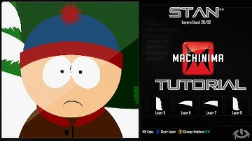 Call of Duty Black Ops 2 Emblem Editor Tutorials - Black Ops 2 - STAN Emblem Tutorial ( South Park ) Playercard Xbox 360 PS3 WiiU