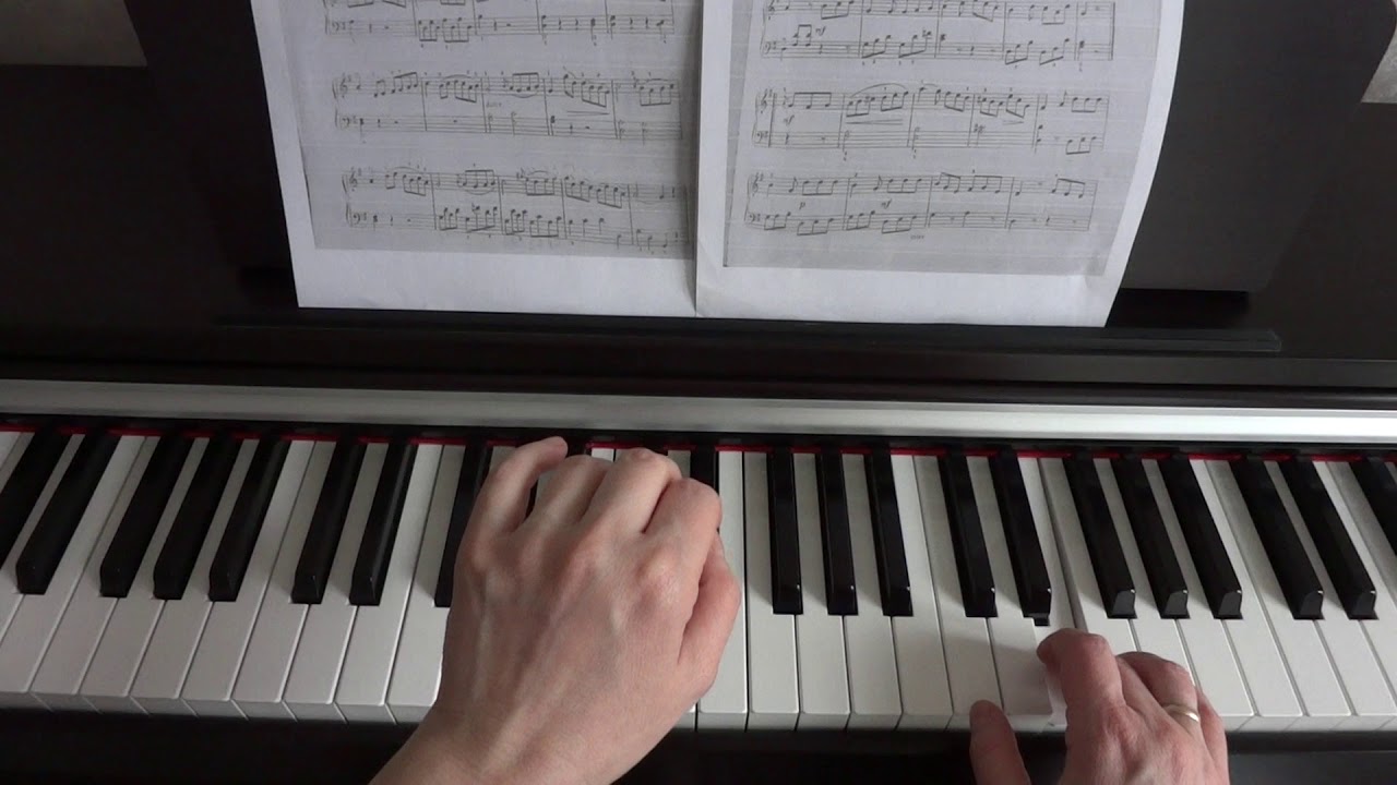 Бетховен Л. Сонатина G-dur 2 часть Romance