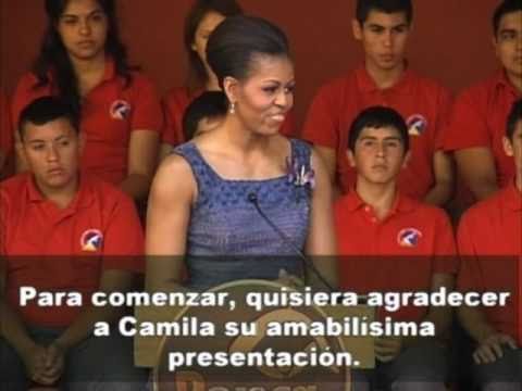 Michelle Obama en Chile