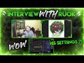 INTERVIEW WITH RUOK FF & REVEAL OF ALL HIS SETTINGS