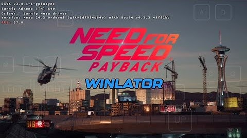 NFS Payback - Winlator 7.1.5 Glibc poco x3 pro