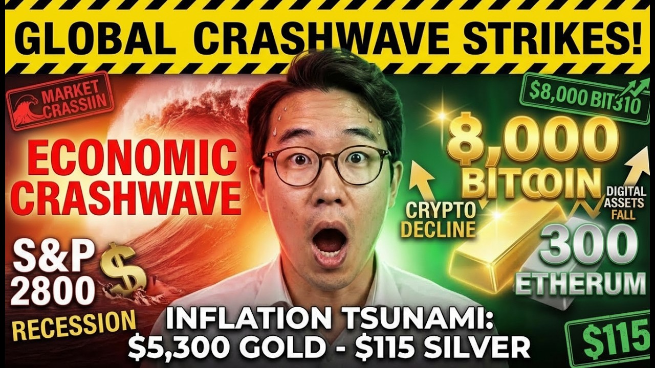 $5,300 GOLD & $115 SILVER: INFLATION TSUNAMI Crushes S&P (7000 COLLAPSE)