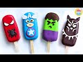 DeliWow | PALETAS DE PASTEL DE LOS AVENGERS | Postres Divertidos Para Una Fiesta Marvel