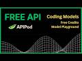 Free LLM API for Coding | APIPod AI Setup
