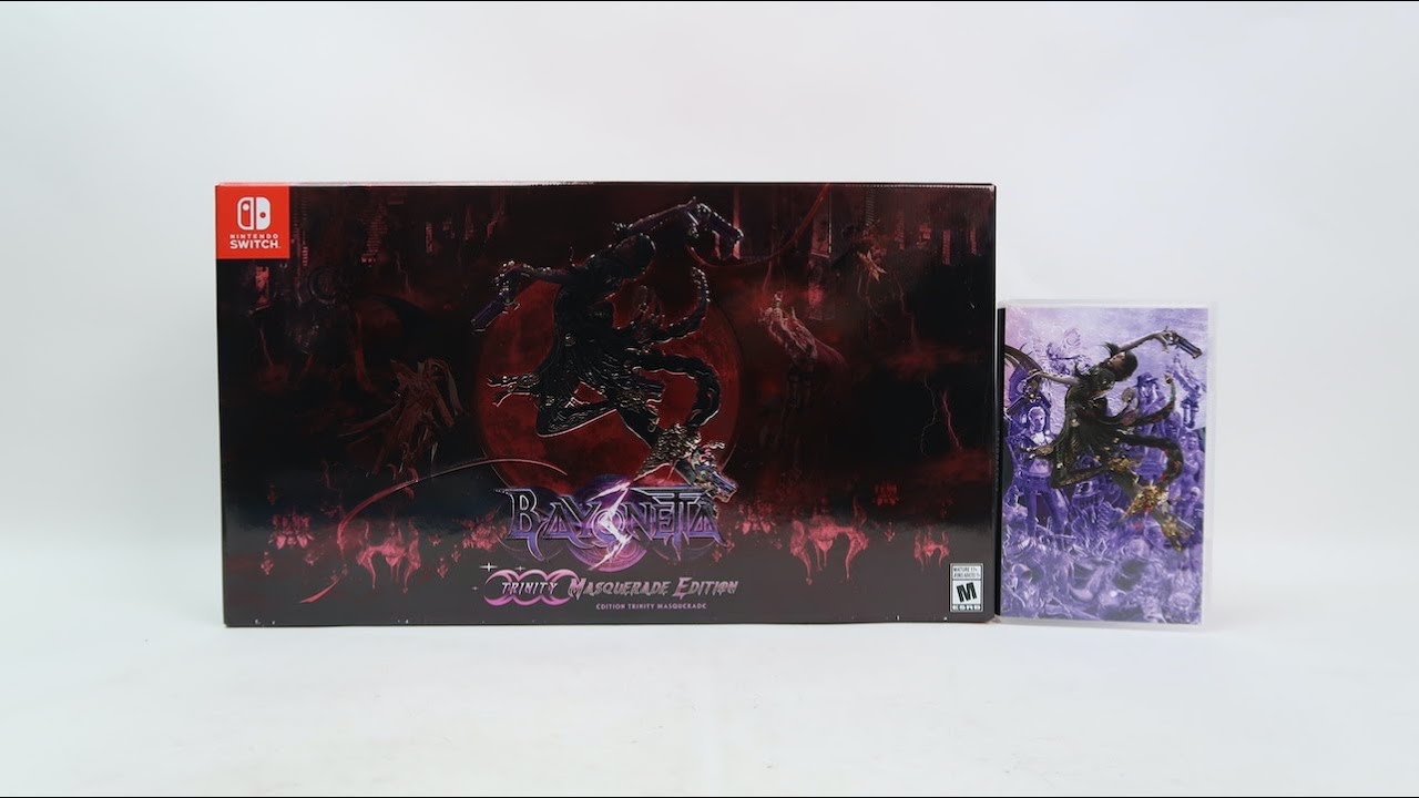 Bayonetta 3: Trinity Masquerade Edition | Unboxing