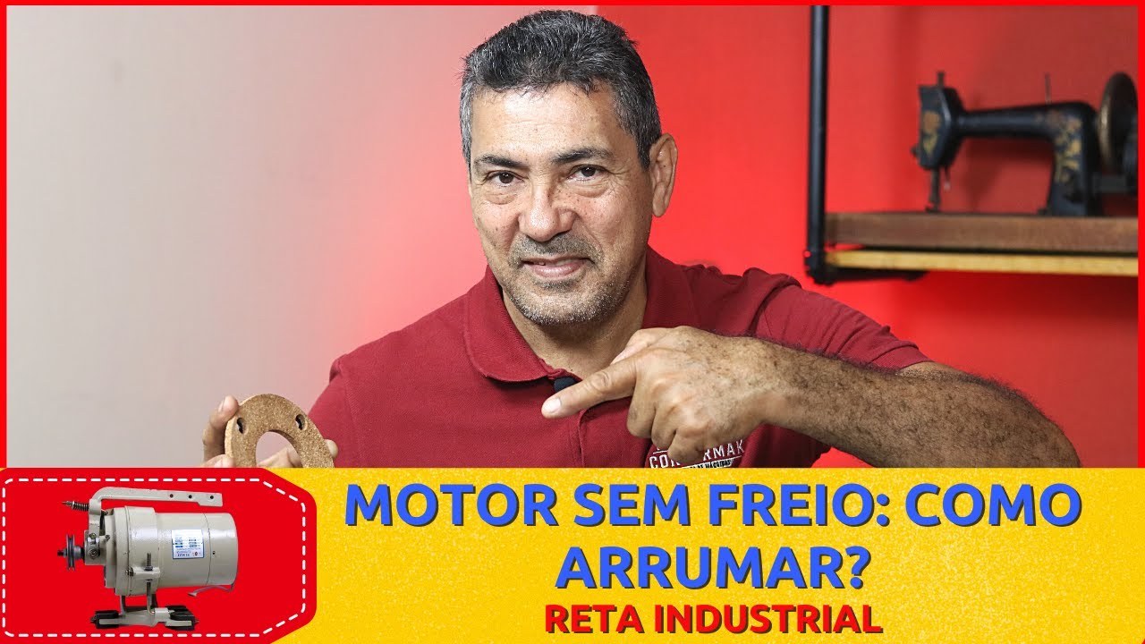 MOTOR DA RETA INDUSTRIAL SEM FREIO, COMO ARRUMAR? | Consermak