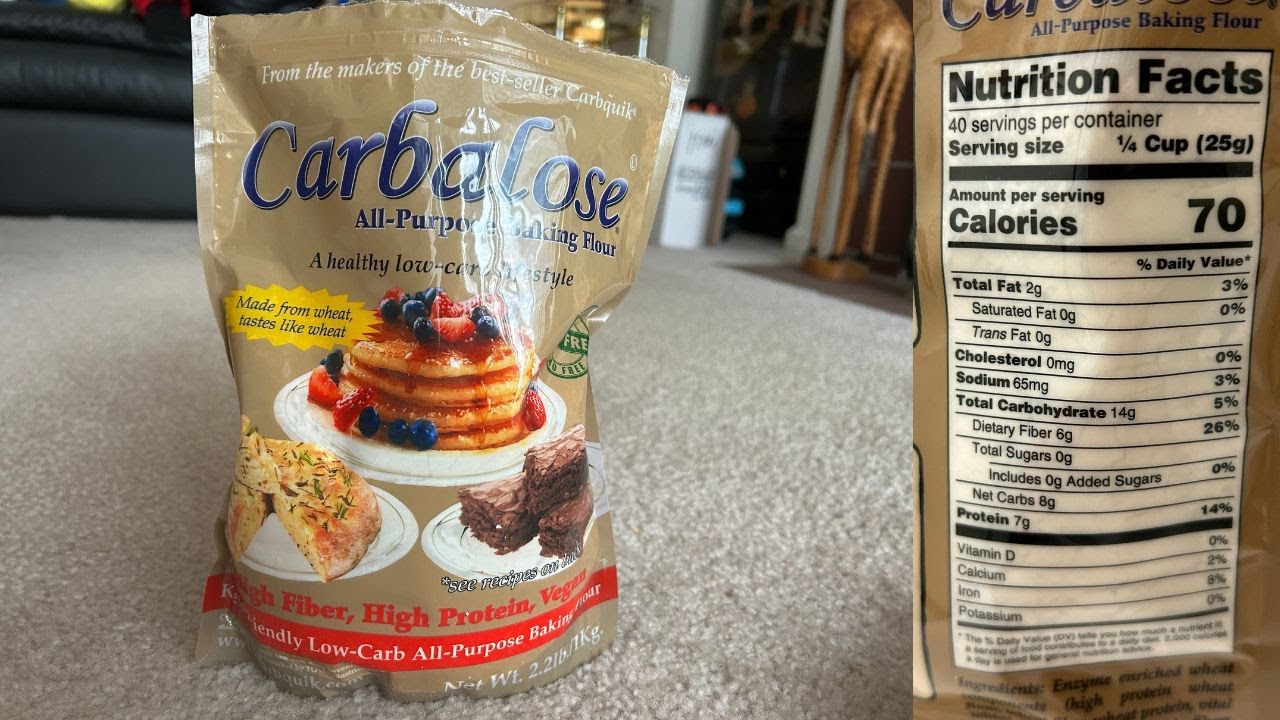 Intro to Carbalose Keto Friendly, Low Carb Flour YouTube