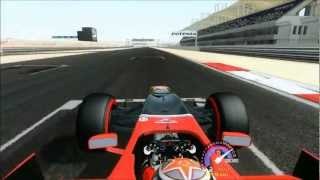 rFactor F1 2012 Bahrain HDR mod HD