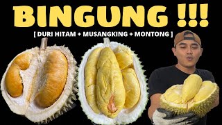PILIH YANG MANA ⁉️ UNBOXING TIGA BUAH DURIAN [ MUSANGKING , DURI HITAM , MONTONG ] #durian