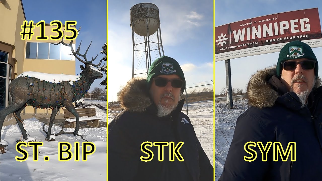 Виннипег A2Zpt135 - Пешеходная/автомобильная прогулка по живописным промышленным зонам.