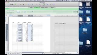 Excel and Graphing #1 - Getting Started