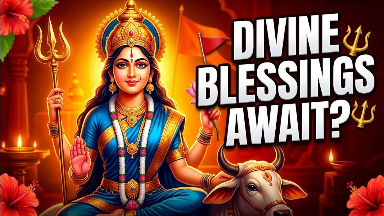 🌺🙏 Navratri Special 2026 | माँ शैलपुत्री का दिव्य आशीर्वाद 🚩🔱 #shorts #navratri @Mythologibharat 🪔🪔