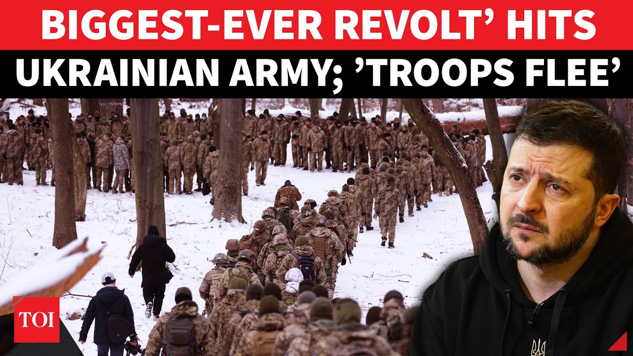 ’Record 21,000 Troops Flee…’: Ukraine Hit By ‘Biggest-Ever Revolt’ As Russia ‘Nears Victory’