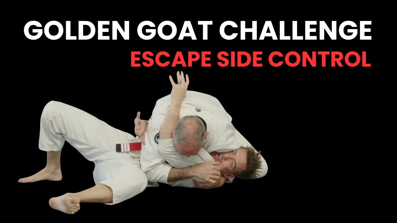 Side Control Escape Challenge, lesson 1, with Chris Bones Burns