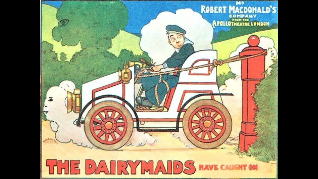 THE DAIRYMAIDS musical comedy selections Paul Rubens and Frank