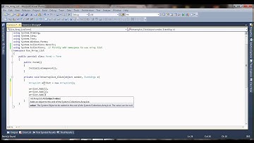 How to use ArrayList in c# net