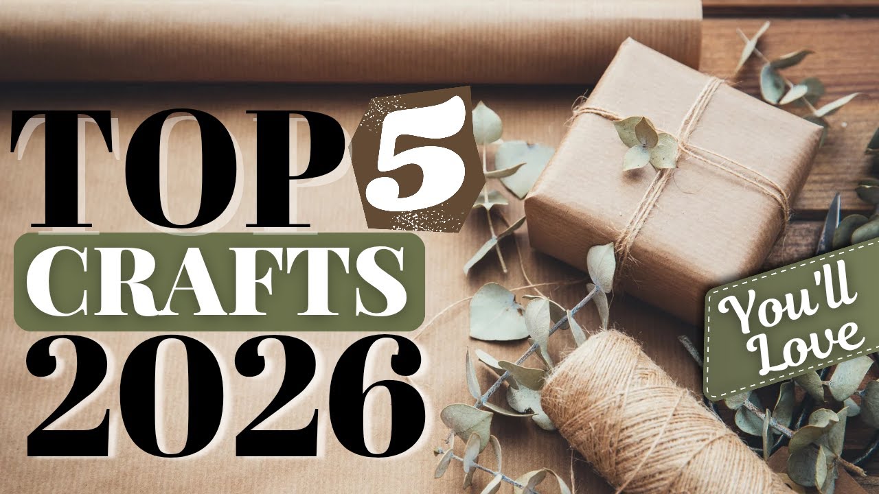 Top 5 Crafts Everyone's Making | The Most Popular DIY Projects