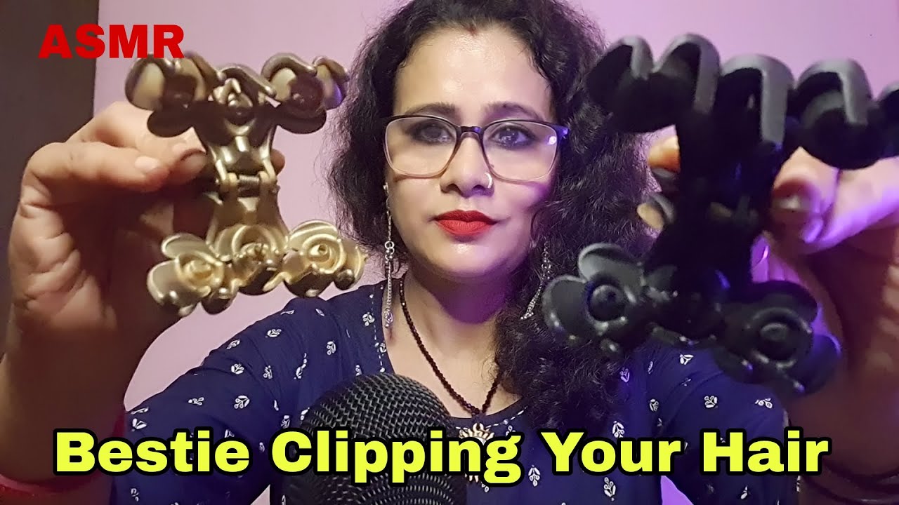 [ASMR] Bestie Clipping Your Hair fast 💜 | hindi asmr | Dearly ASMR