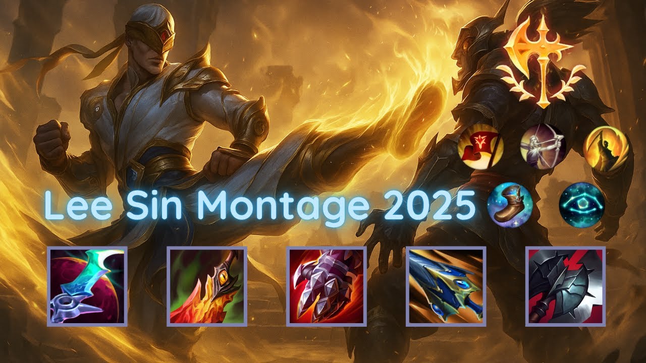Lee Sin montage 2025/Best play